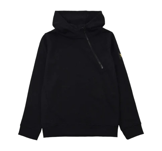 Lyle and Scott Angle Zip Hoodie