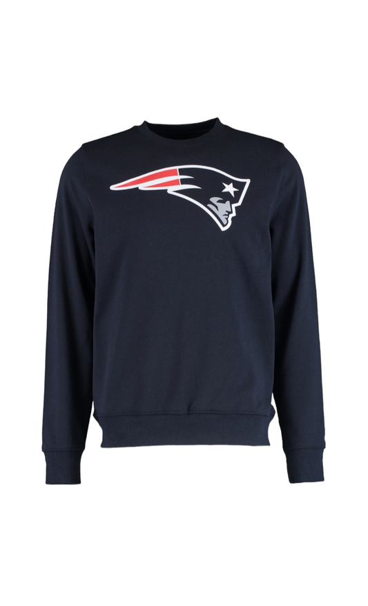 NFL Fanatics New England Patriots Iconic Value Import Crew Sweatshirt