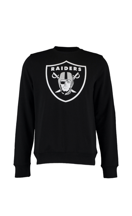 NFL Las Vegas Raiders Iconic Value Import Crew Sweatshirt