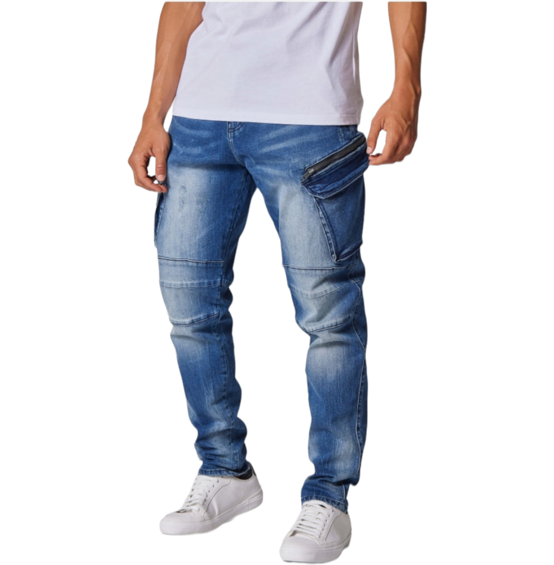 Police Major KYLE 876 Tapered Fit Jeans