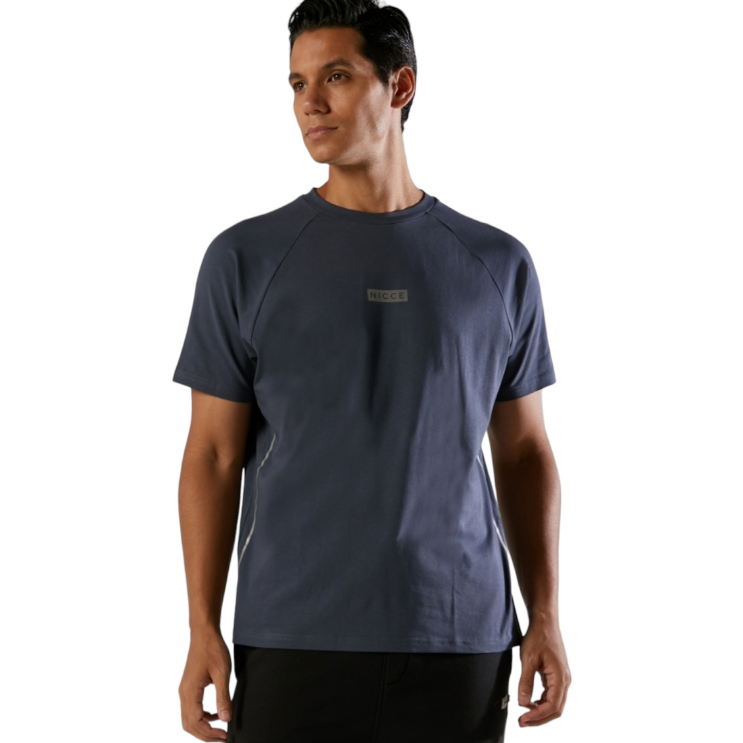 Nicce Base Tech t-shirt - Typhoon blue