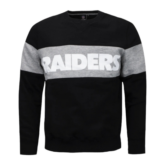 Fanatics Raiders Panneled CrewNeck Sweatshirt