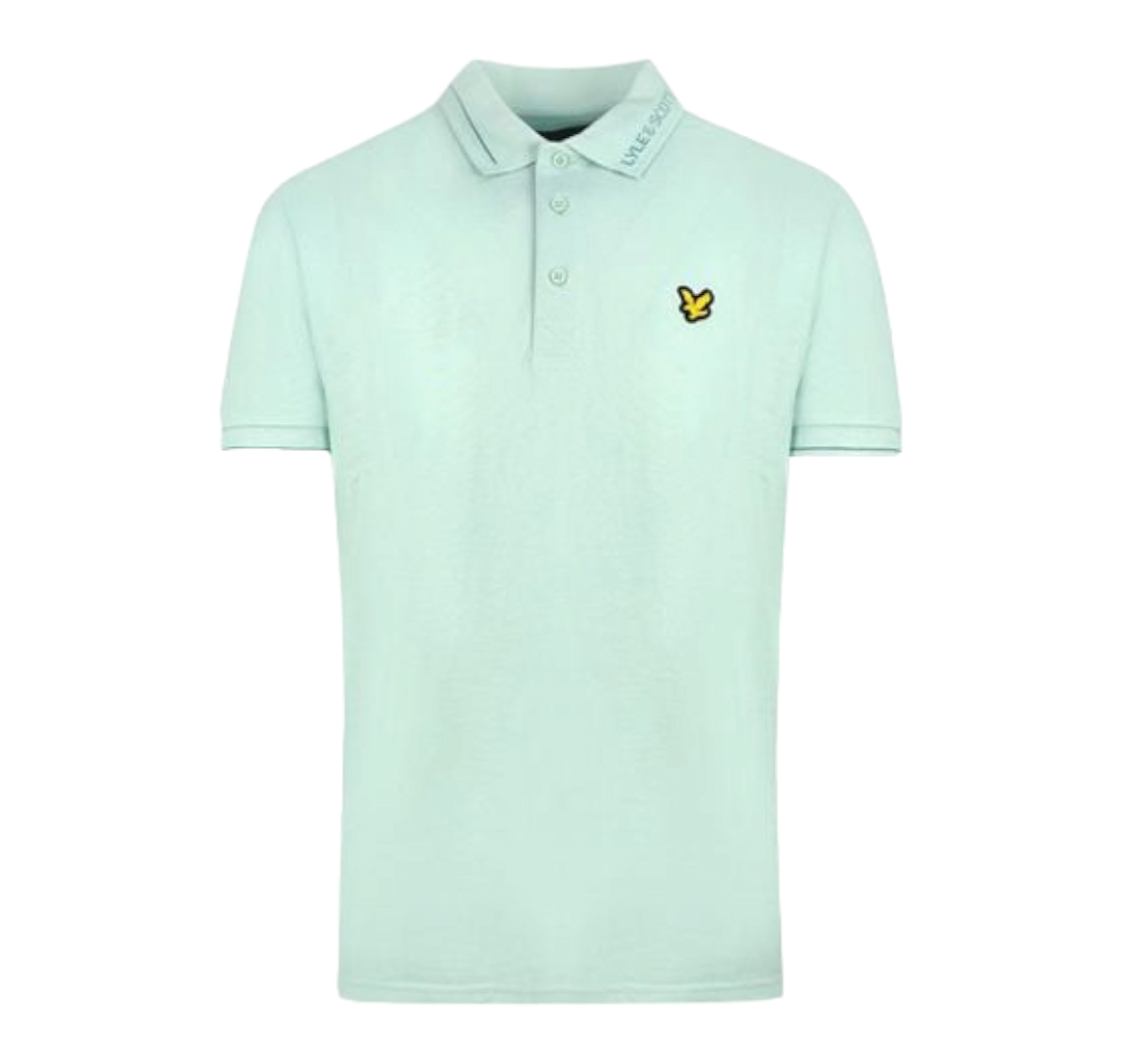 Lyle and Scott Branded Collar Polo