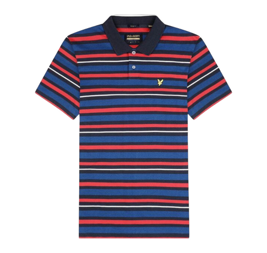 Lyle and Scott Relaxed Stripe Polo