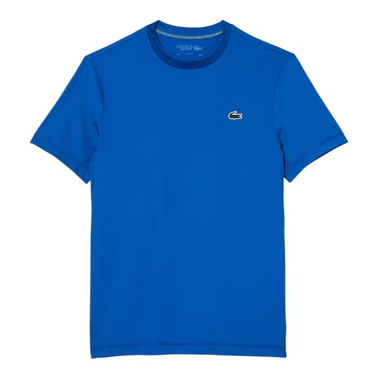 Lacoste Men’s Lacoste Sport Slim Fit Stretch Jersey T-shirt Blue